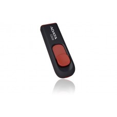 ADATA C008 16GB FLASH DRIVE BLACK-RED USB2-CAPLESS