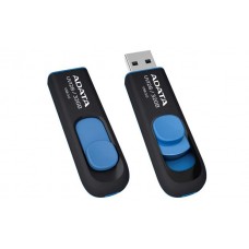 ADATA UV128 64GB FLASHDRIVE BLK&BLUE USB3.-CAPLESS