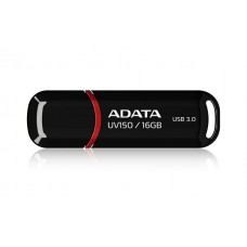 ADATA UV150 16GB FLASHDRIV USB3.0 BLACK RED&LANYARD