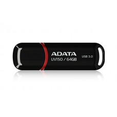 ADATA UV150 64GB FLASH DRIVE BLACK USB3.0 - LANYARD