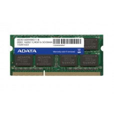 ADATA 8GB DDR3 1600 SO-DIMM SINGLE TRAY